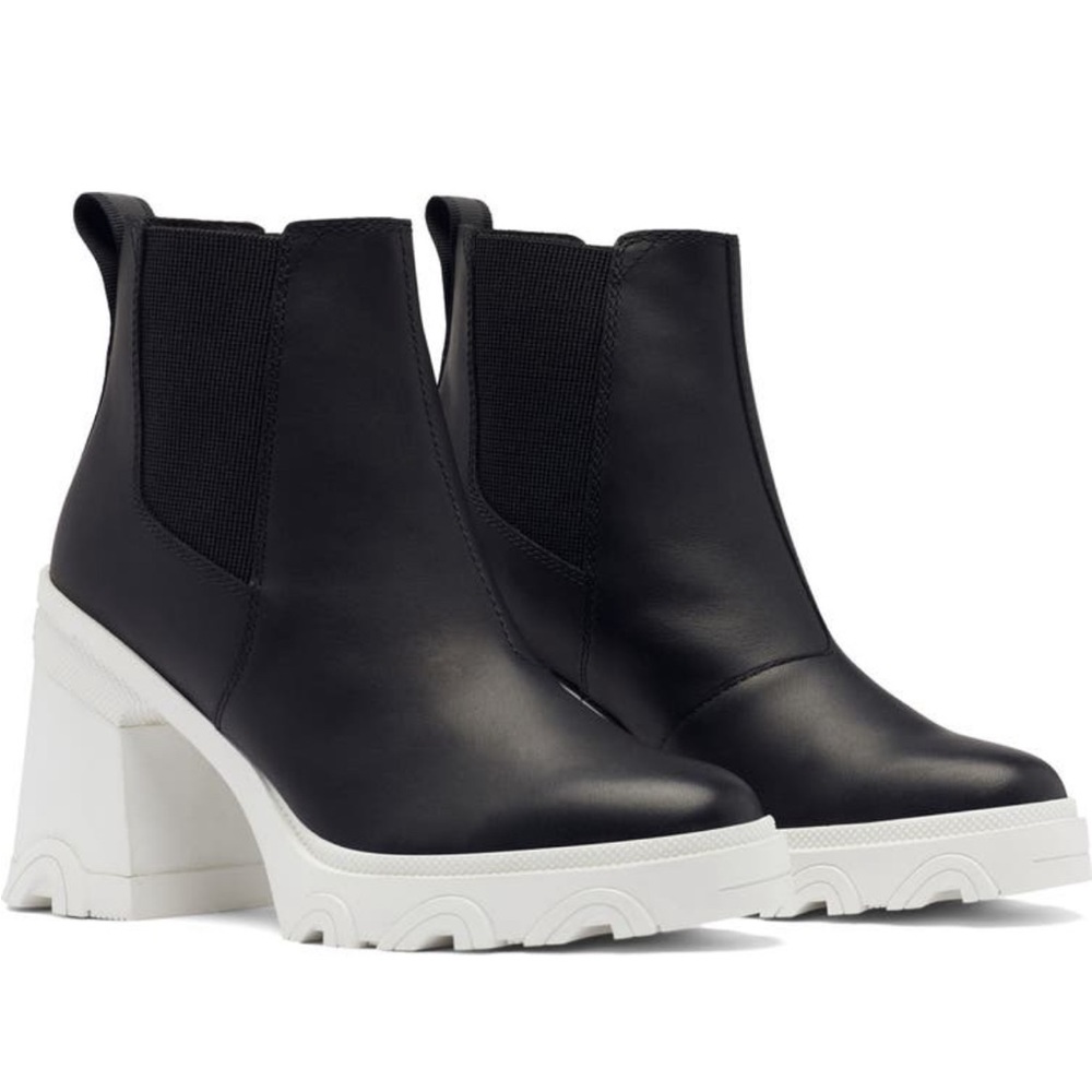 SOREL Brex Waterproof Platform Heeled Chelsea Boots
